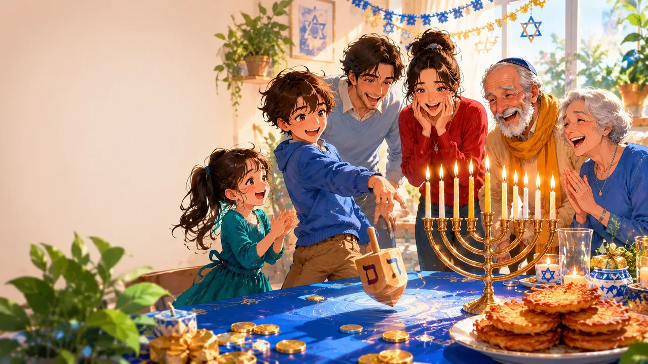 A family singing together on a sunny couch